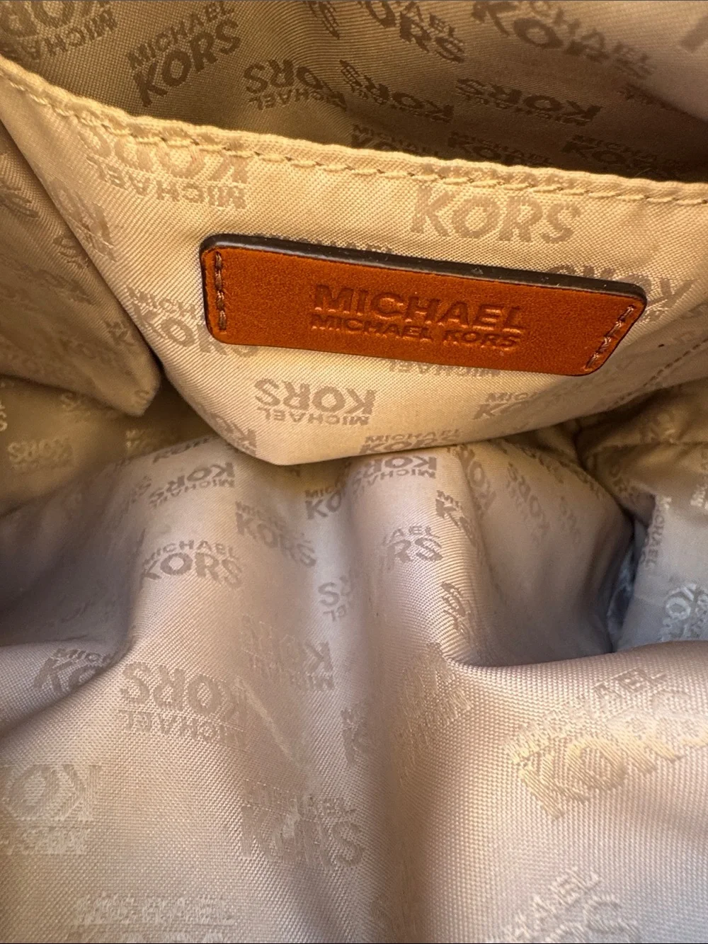 Michael Kors Hamilton Large Traveler Tote Bag Monogram Brown